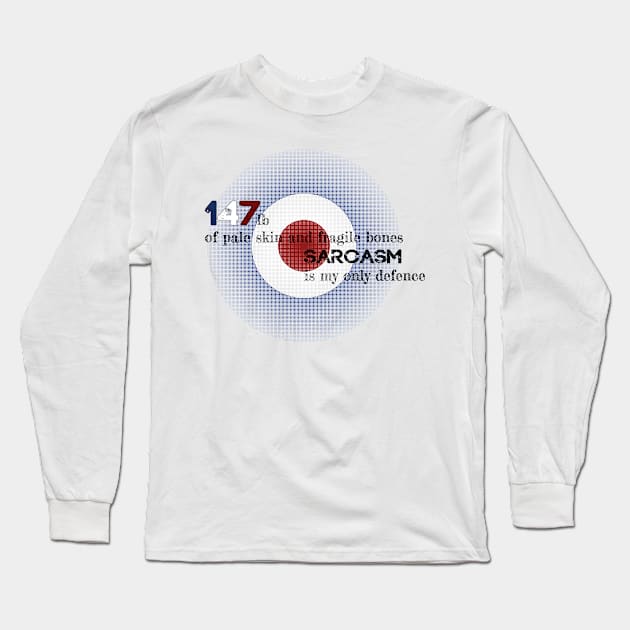 fragile human Long Sleeve T-Shirt by froggydarren